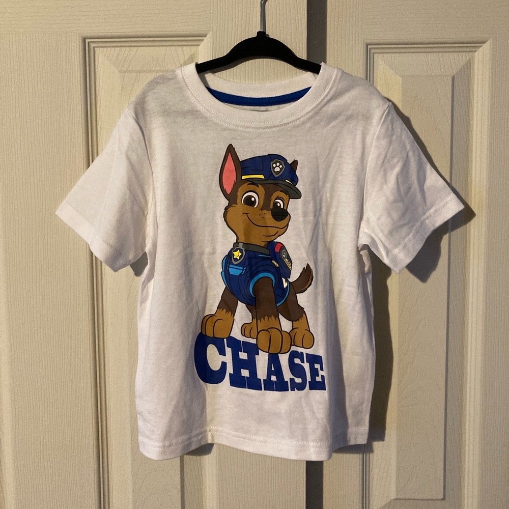 Nickelodeon Paw Patrol Chase Short Sleeve T-shirt NWOT